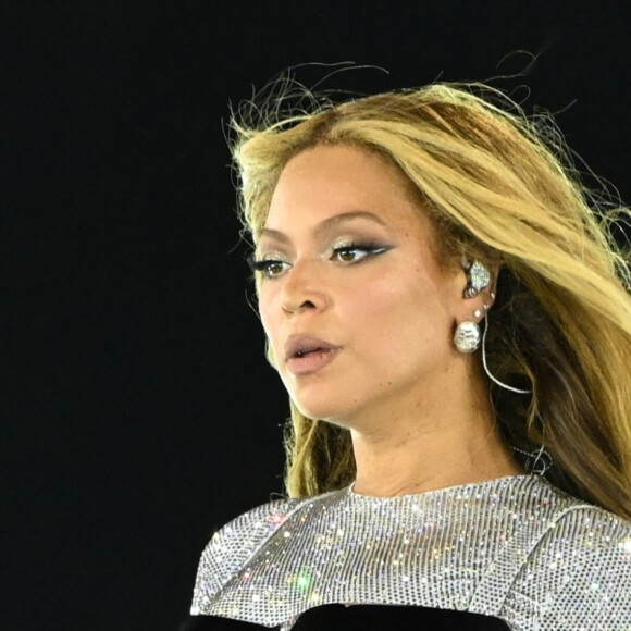 Beyonce Knowles en concert à la "Friends Arena" à Stockholm en Suède, le 10 mai 2023. C'est le premier concert de sa tournée mondiale "Renaissance World Tour".