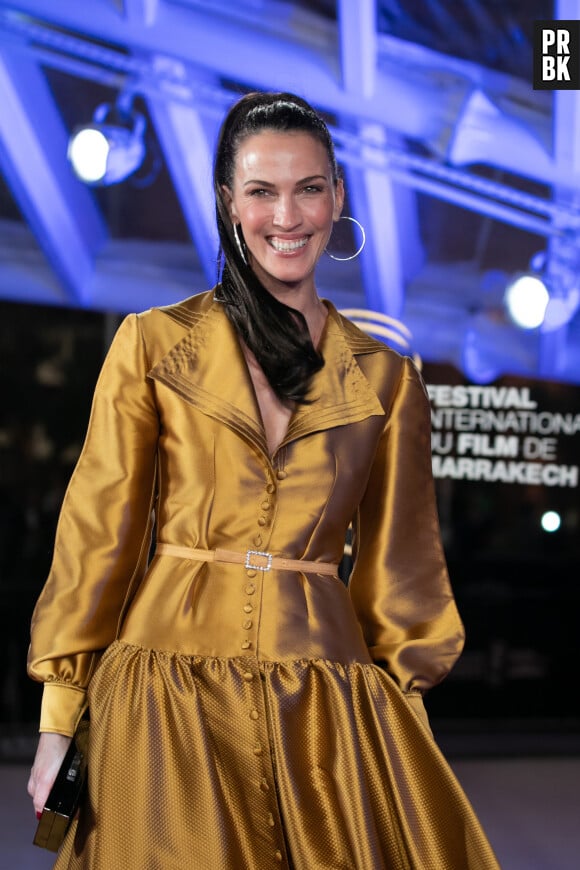 Linda Hardy (Miss France 1992) au photocall de la cérémonie d'ouverture de la 18ème édition du Festival International du Film de Marrakech (FIFM), le 29 novembre 2019. © Romuald Meigneux/Bestimage 