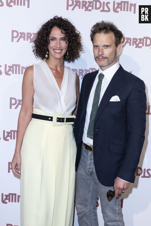 Linda Hardy et Axel Kiener - Photocall de la générale "L’Oiseau Paradis" au Paradis Latin à Paris le 6 juin 2019. © Olivier Borde/Bestimage