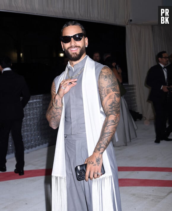 Maluma - Les célébrités arrivent à la soirée du "MET Gala 2023" à New York, le 1er mai 2023. © Photo Image Press via Zuma Press/Bestimage 