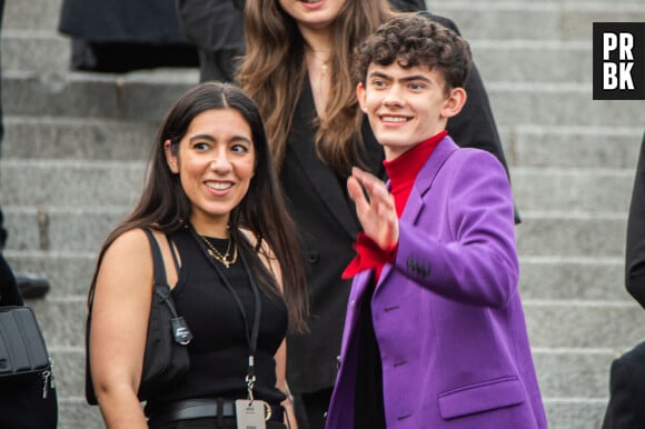 Joe Locke - Les célébrités arrivent au défilé de mode Homme Ami printemps-été 2023 au Sacré-Cœur à Paris, France, le 23 juin 2022. © Baptiste Autissier/Panoramic/Bestimage 