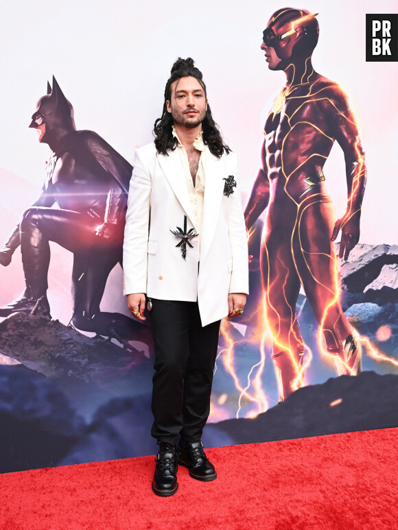 Ezra Miller à la première du film "The Flash" à Los Angeles, le 12 juin 2023.