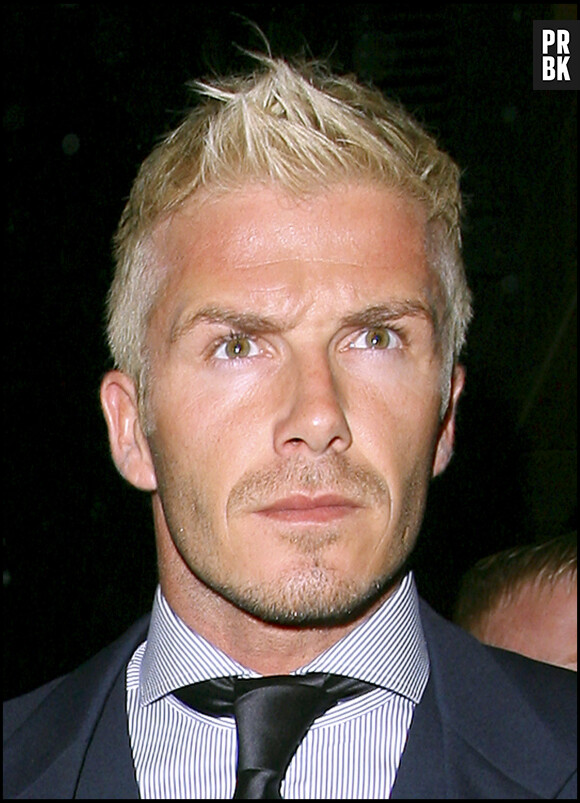 Théma - David Beckham, ses différentes coupes de cheveux - ANNIVERSAIRE DE DAVID BECKHAM AU RESTAURANT CIPRIANI A LONDRES 