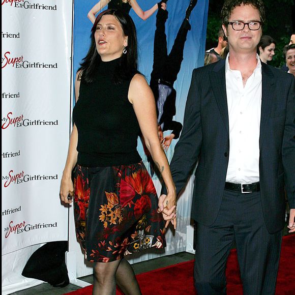 HOLIDAY REINHORN ET RAINN WILSON - 1ERE DU FILM "MY SUPER EX - GIRLFRIEND" A NEW YORK 