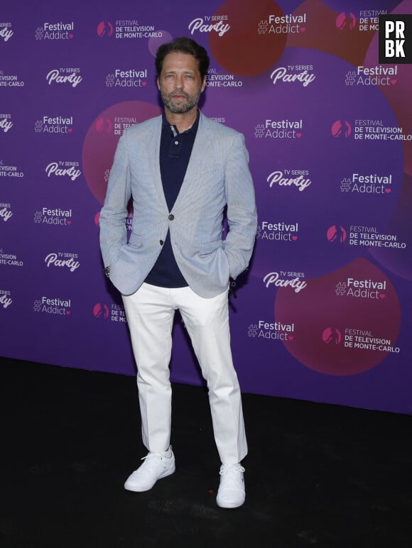 Jason Priestley lors de la soirée 'Series' au Fairmont Hotel lors du 61Eme Festival de Televison de Monte-Carlo le 18 juin 2022. © Denis Guignebourg / Bestimage