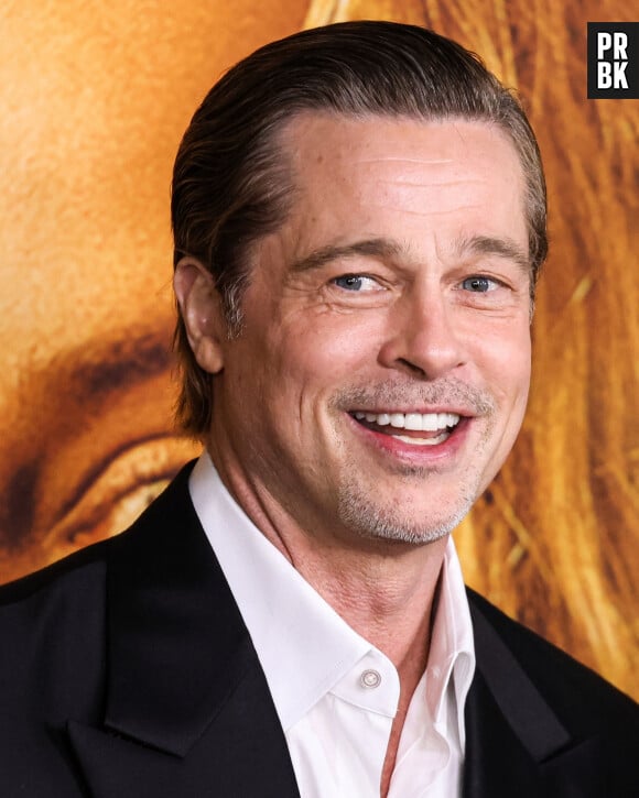 Brad Pitt à la première du film "Babylon" à l'academy Museum of Motion Pictures à Los Angeles, Californie, Etats-Unis, le 15 décembre 2022.