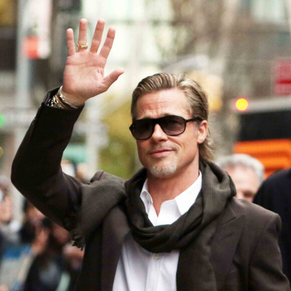 Brad Pitt - Première de "Babylon" à New York, le 16 novembre 2022.