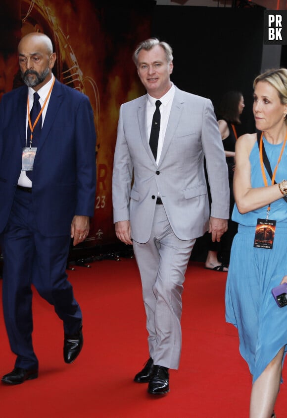 Christopher Nolan - Arrivées sur le tapis rouge de l'avant première mondiale du film "Oppenheimer" au Grand Rex à Paris le 11 juillet 2023. © Denis Guignebourg/Bestimage 