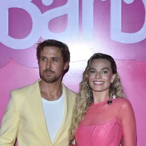 Ryan Gosling et Margot Robbie sur le pink carpet à Mexico. (Credit Image: © Carlos Tischler/eyepix via Zuma Press/Bestimage)