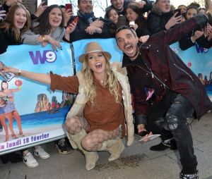 Jessica Thivenin et Julien Tanti à l'avant-première de la nouvelle saison de l'émission de télé-réalité "Les Marseillais Asian Tour" au cinéma Gaumont Champs-Elysées à Paris, France, le 13 février 2019. © Veeren/Bestimage