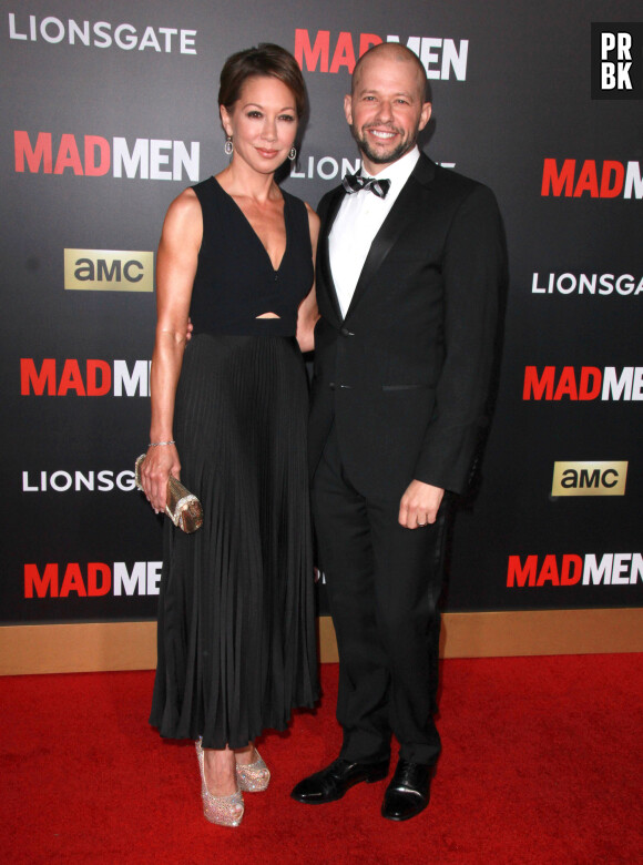 Jon Cryer et sa femme Lisa Joyner au gala "Mad Men Black & Red" à Los Angeles, le 25 mars 2015