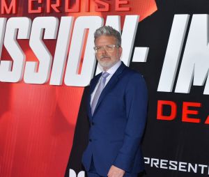  Christopher McQuarrie at the premiere of 'Mission: Impossible - Dead Reckoning Part One' on July 10, 2023 in New York City. 