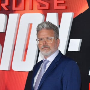  Christopher McQuarrie at the premiere of 'Mission: Impossible - Dead Reckoning Part One' on July 10, 2023 in New York City. 