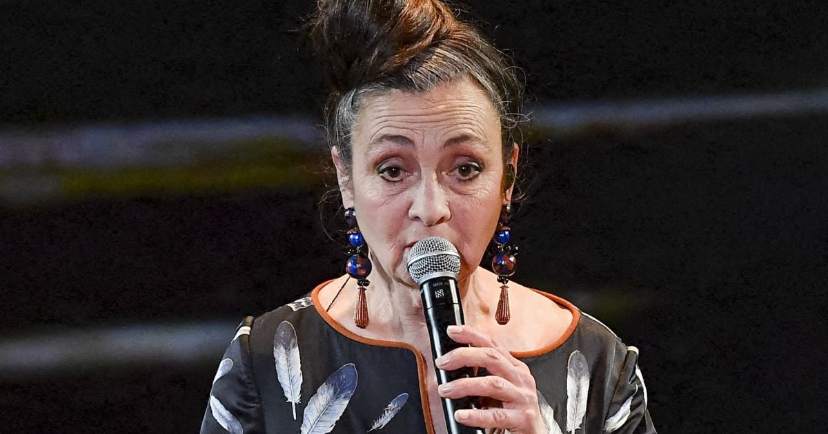 Catherine Ringer sur scène lors de la 46ème cérémonie des César à l ...