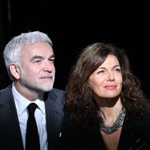 Pascal Praud et sa femme Catherine - Cérémonie de clôture du 7 ème Festival de cinéma et musique de film de La Baule, le 26 juin 2021.