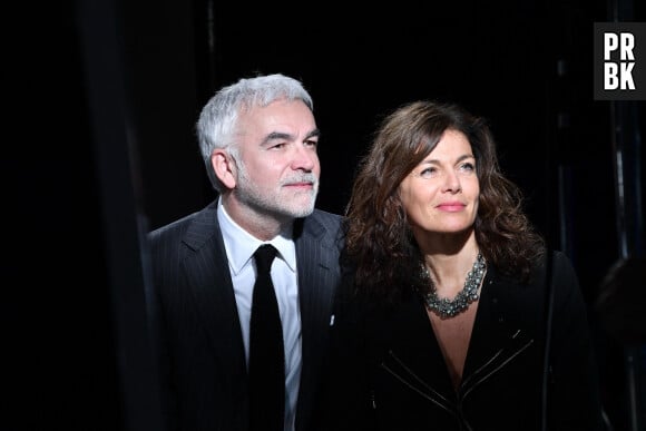 Pascal Praud et sa femme Catherine - Cérémonie de clôture du 7 ème Festival de cinéma et musique de film de La Baule, le 26 juin 2021.