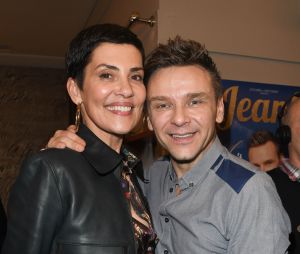 Exclusif - Cristina Cordula, Jeanfi Janssens - People en backstage du spectacle "Jeanfi Janssens atterrit à l'Olympia" à Paris le 9 janvier 2020. © Coadic Guirec/Bestimage 