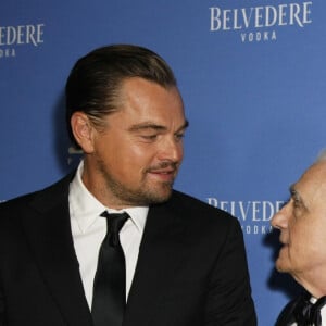 Leonardo DiCaprio, Martin Scorsese, Al Pacino à la soirée K. Douglas Award for Excellence in Film lors du Festival du Fim International à Santa Barbara, le 14 novembre 2019 