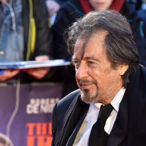 Al Pacino à la première du film "The Irishman" lors de la clôture du 63ème Festival International du Film de Londres (BFI), le 13 octobre 2019. 