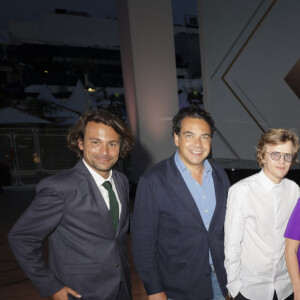 Exclusif - Bertrand Chameroy, Patrick Cohen, Alex Lutz, Anne-Elisabeth Lemoine, Alice Taglioni, Karine Viard, David Jarre, Pierre Lescure - Emission "C à vous" lors du 76ème Festival International du Film de Cannes le 25 mai 2023. © Jack Tribeca / Bestimage