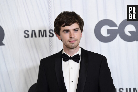 Freddie Highmore - Photocall de la soirée GQ Men Of The Year Awards à Madrid le 11 novembre 2021.  GQ Men Of The Year Awards arrivals at the Palace Hotel. Madrid - November 11, 2021 