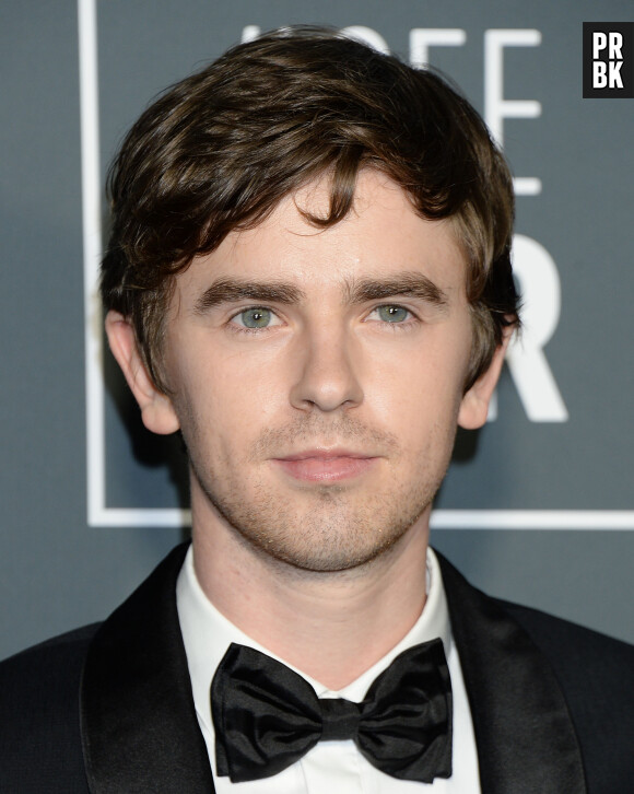 Freddie Highmore au photocall de la soirée des 24ème Critics Choice Awards au Barker Hangar à Santa Monica, Los Angeles, Californie, Etats-Unis, le 13 janvier 2019.  Celebs attending the 24th Annual Critics Choice Awards photocall at Barker Hangar in Santa Monica, Los Angeles, CA, USA, on January 13, 2019. 