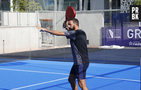 Exclusif - Cyril Hanouna - Tournoi des personnalités lors du Greenweez Paris Major Premier Padel 2023 à Roland Garros à Paris le 10 septembre 2023. © Marc Ausset-Lacroix/Bestimage