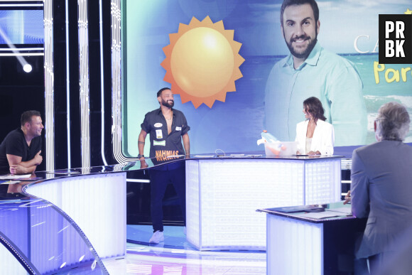 Exclusif - Cyril Hanouna - Sur le nouveau plateau de l’émission TPMP (Touche Pas à Mon Poste), Pilotes pour la nouvelle saison - Paris le 31/08/2023 - © Jack Tribeca / Bestimage