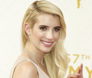Emma Roberts - Photocall des 67ème Emmy Awards à Los Angeles le 20 septembre 2015. 