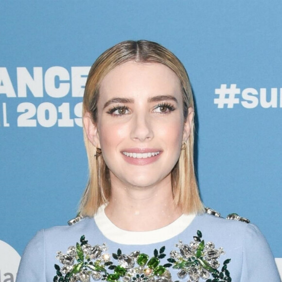 Emma Roberts - Les célébrités posent lors de la première du film 'Paradise Hills' à l'occasion du festival du film de Sundance le 26 janvier 2019. 