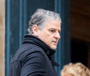 Jacques Cardoze - Arrivées aux Obsèques du danseur étoile Patrick Dupond en l’église Saint-Roch à Paris, France, le 11 mars 2021.