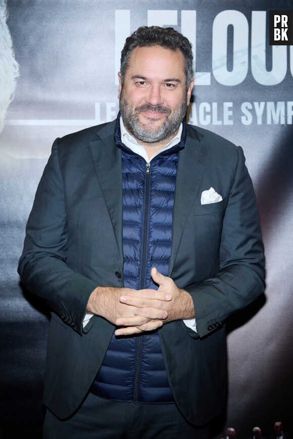 Exclusif - Bruce Toussaint - Photocall - Spectacle symphonique Claude Lelouch "D'un film à l'autre" au Palais des Congrès de Paris le 14 novembre 2022. © Moreau / Rindoff / Bestimage