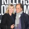Semi-exclusif - Chantal Ladesou et son mari Michel Ansault - Avant-première du film "Killers of the Flower Moon" à l'Ugc Normandie à Paris le 17 octobre 2023. © Coadic Guirec / Bestimage