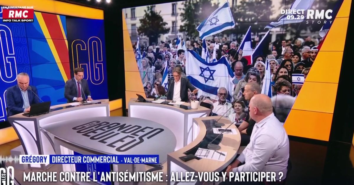 un débat sur la marche contre l’antisémitisme dérape dans Les Grandes Gueules – Purebreak un débat sur la marche contre l’antisémitisme dérape dans Les Grandes Gueules – Purebreak