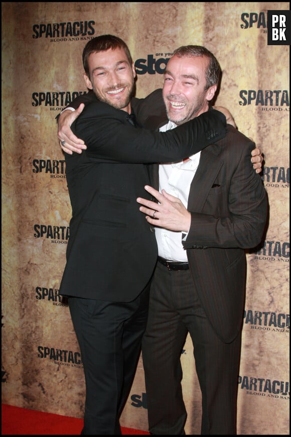 ANDY WHITFIELD, JOHN HANNAH - PREMIERE DU FILM "SPARTACUS : BLOOD AND SAND" A NEW YORK  4394895 Premiere of 'Spartacus: Blood and Sand' at the Tribeca Grand Screening Room in New York City, New York on January 19, 2010 