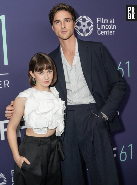 New York, NY - Celebrities attend the screening of 'Priscilla' during New York Film Festival at Alice Tully Hall of Lincoln Center in New York. Pictured: Jacob Elordi, Cailee Spaeny