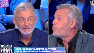 "Une paire de c..." : Jean-Michel Maire offre un cadeau lunaire à Gilles Verdez dans TPMP, Cyril Hanouna et les internautes sont morts de rire... "La vanne du siècle !"