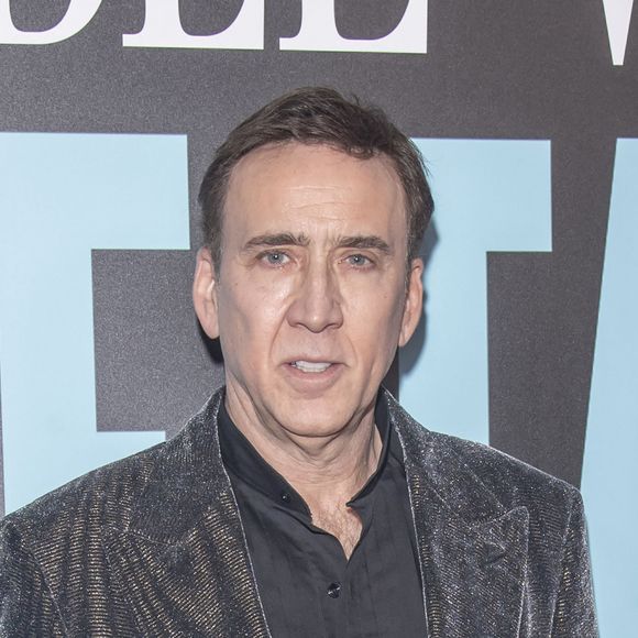 Nicolas Cage à la première du film "The Unbearable Weight of Massive Talent" à New York, le 10 avril 2022. © Ron Adar/SOPA Images via Zuma Press/Bestimage