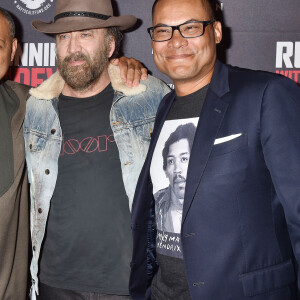 Laurence Fishburne, Nicolas Cage, Jason Cabell - Avant-première du film "Running with the Devil" à Beverly Hills, Los Angeles, le 16 septembre 2019.