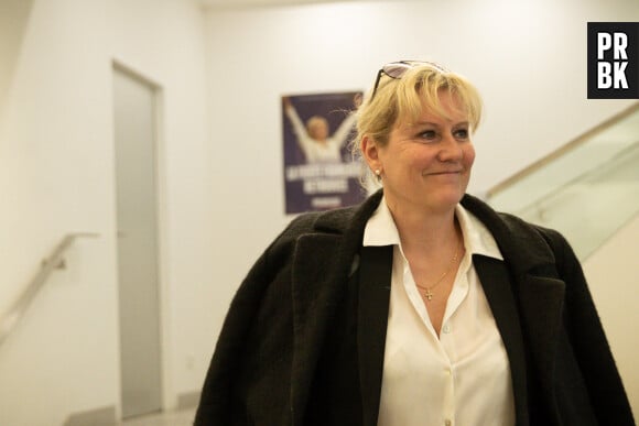 Nadine Morano - Réunion du parti Les Républicains, au lendemain de la défaite de V.Pécresse (4,8%) au 1er tour des élections présidentielles, à Paris, le 11 avril 2022. © Aurélien Morissard / Panoramic / Bestimage