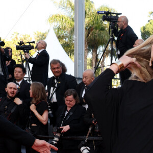 Virginie Efira (enceinte) - Montée des marches du film « L’été dernier » lors du 76ème Festival International du Film de Cannes, au Palais des Festivals à Cannes. Le 25 mai 2023 © Jacovides-Moreau / Bestimage