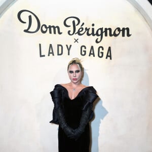 Lady Gaga dévoile sa vision du Dom Pérignon Rosé à la Sheats Goldstein Residence à Los Angeles, Californie, Etats-Unis, le 20 octobre 2022.