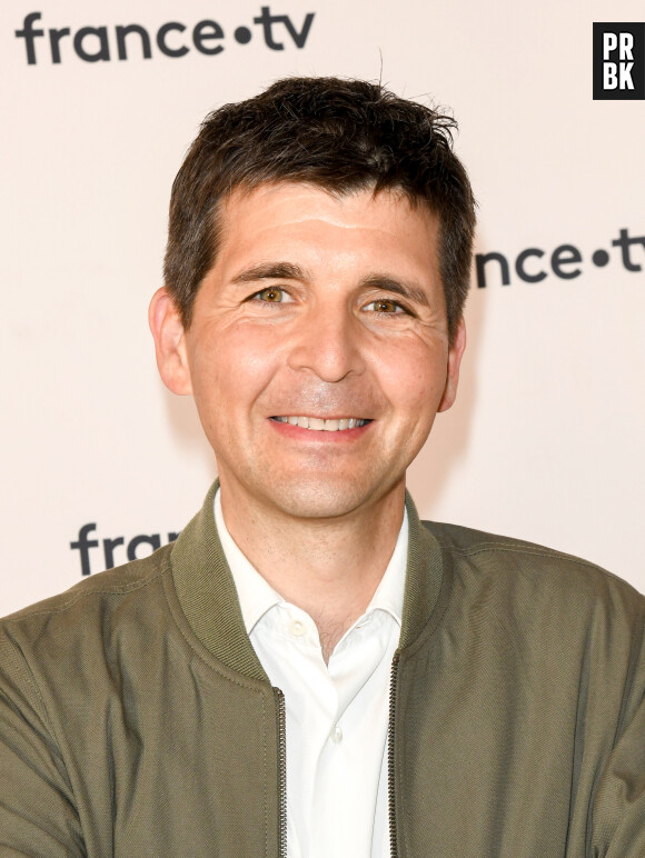 Thomas Sotto au photocall de la conférence de presse de France 2 au théâtre Marigny à Paris le 18 juin 2019 © Coadic Guirec / Bestimage