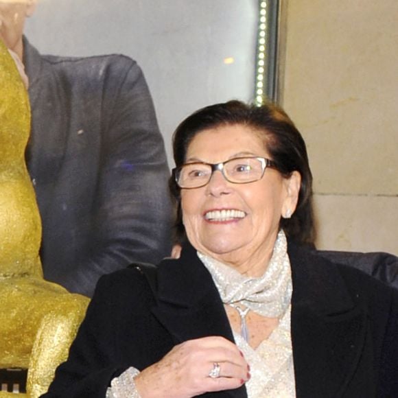 Exclusif - Jean-Claude Van Damme et sa mère Eliana Van Varenbergh - Intérieur - Présentation de la série "Jean-Claude Van Johnson" par Amazon TV au cinéma Le Grand Rex à Paris, le 12 décembre 2017.