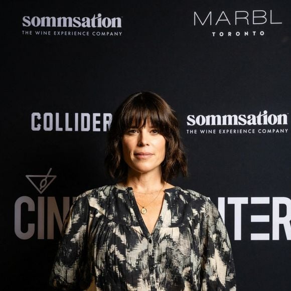 Toronto, CANADA - 'Swan Song' press at the Cinema Center at Marbl Toronto during Toronto International Film Festival in Toronto. Pictured: Neve Campbell