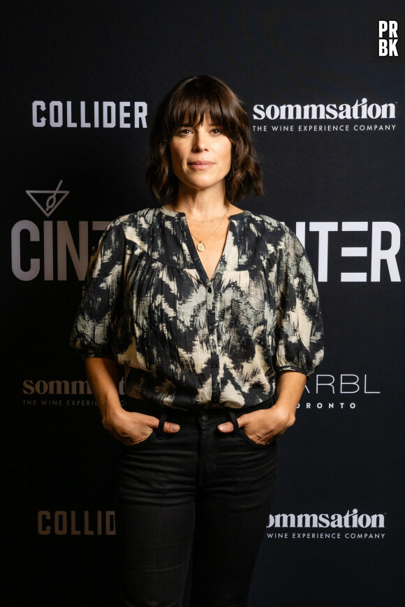 Toronto, CANADA - 'Swan Song' press at the Cinema Center at Marbl Toronto during Toronto International Film Festival in Toronto. Pictured: Neve Campbell