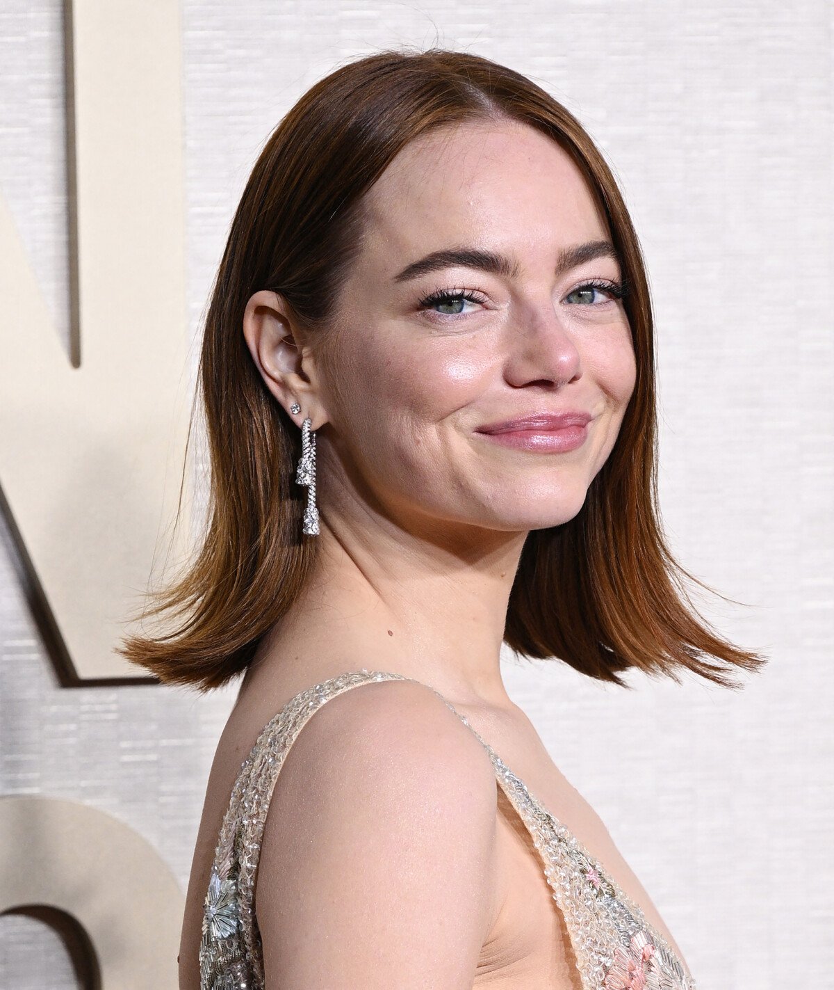 Photo : Emma Stone aux Golden Globes à Los Angeles le 7 janvier 2024. -  PureBreak