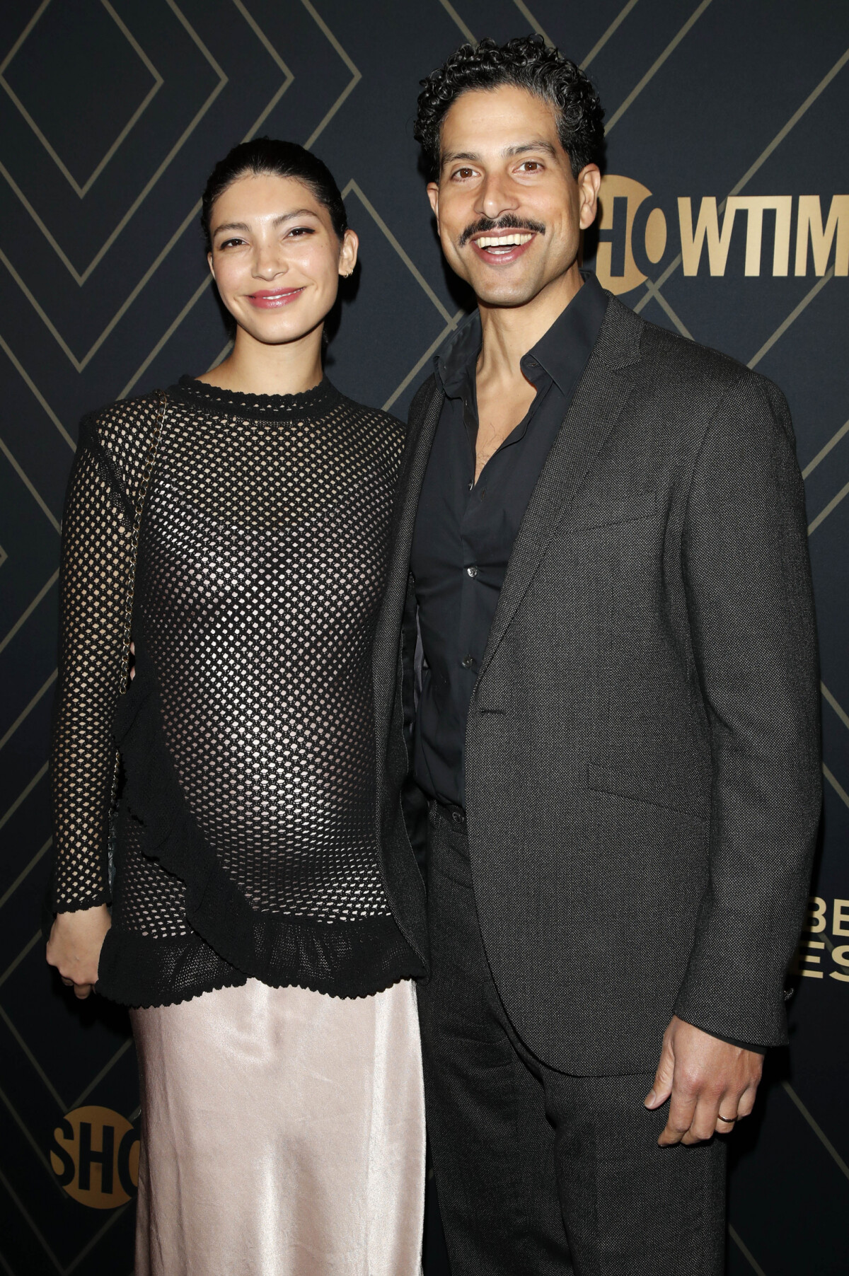 Photo Adam Rodriguez avec sa femme Grace Gail lors de la soirée du