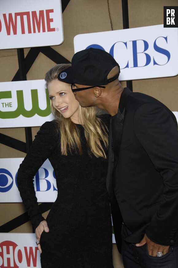 A.J. Cook et Shemar Moore - Soiree "Summer TCA 2013" a Beverly Hills, le 29 juillet 2013.  CW, CBS And Showtime 2013 Summer TCA in Beverly Hills, California on July 29th, 2013. 