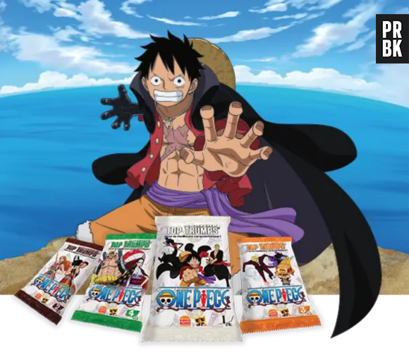 One Piece et Burger King s'associent pour une collaboration collector